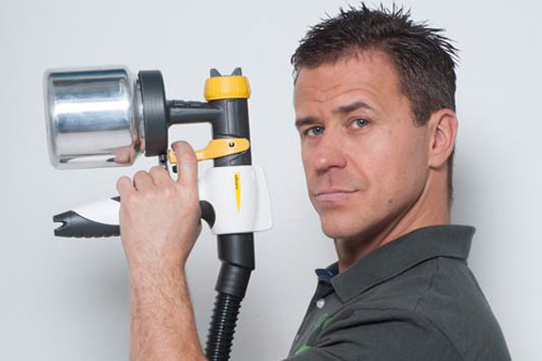 Craig with hardware tool